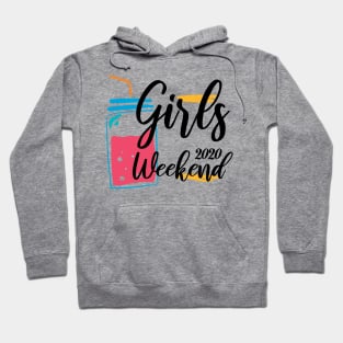 Girls Trip Cute Girls Weekend 2020 Mask Girls Trip 2020 Mask girls trip weekend Hoodie